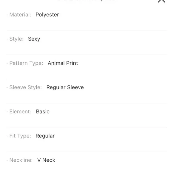 ANIMAL PRINT SLIGHT BODYCON MAXI DRESS NWOT - Picture 7 of 7